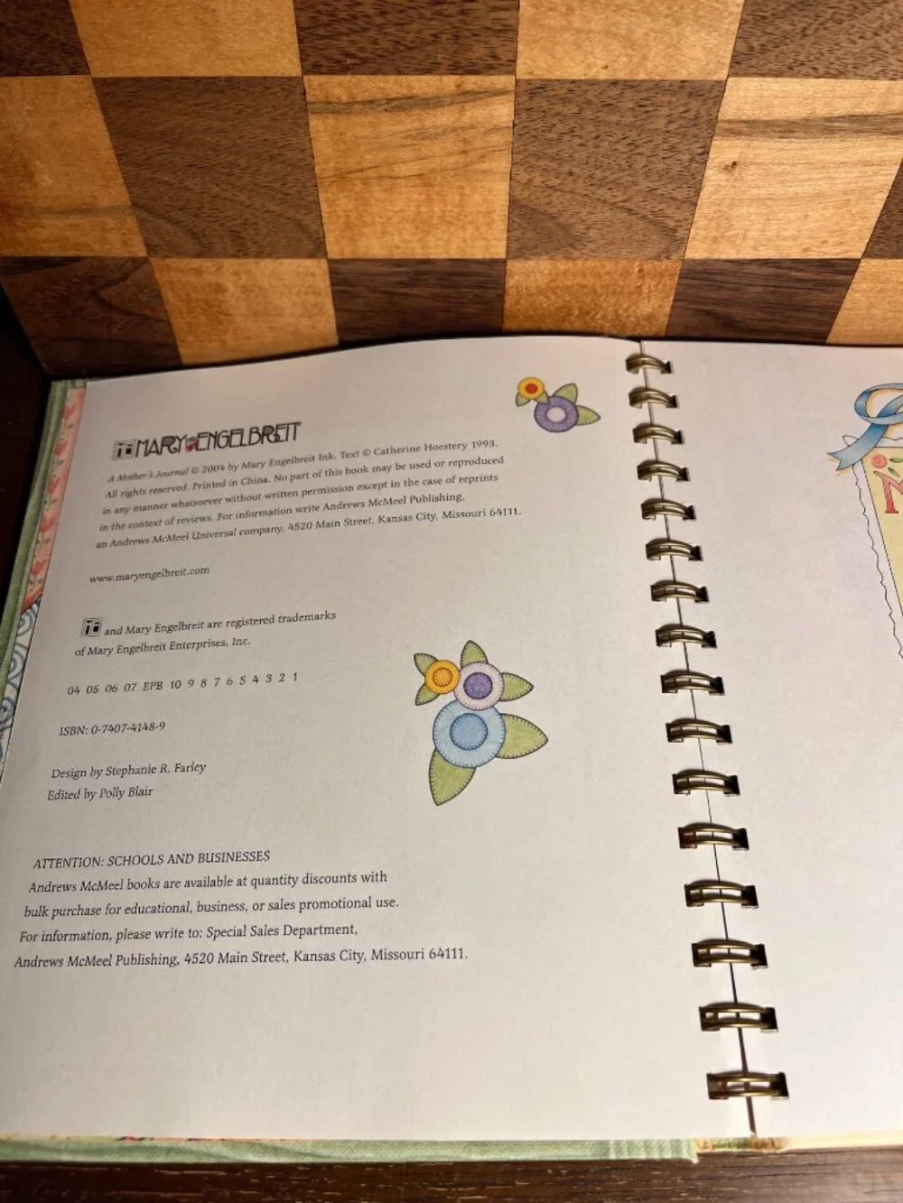 Mary Engelbreit Mother’s Keepsake Journal Book A797